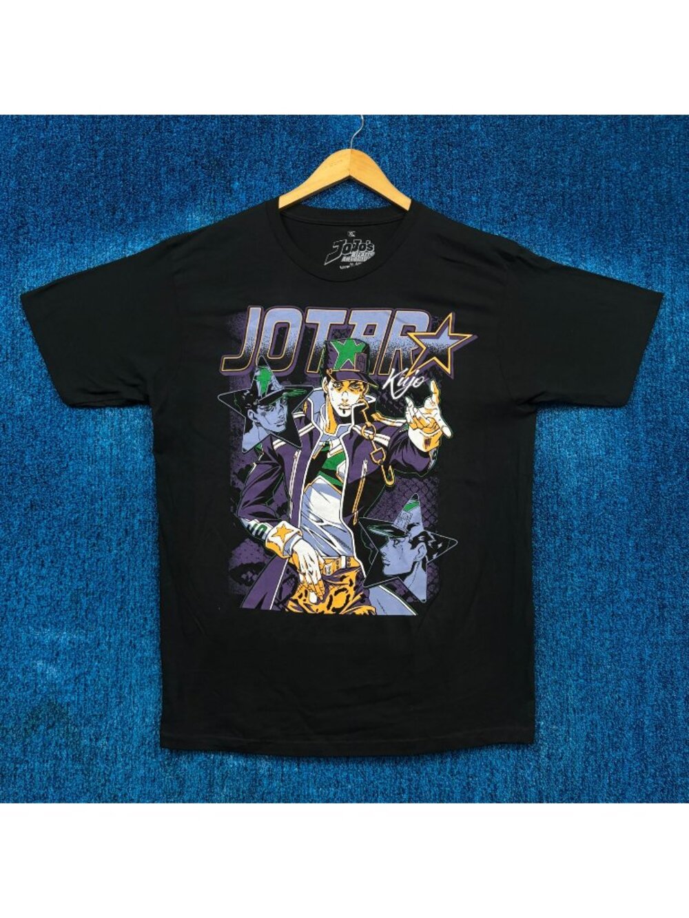 Jojos Bizarre Adventure Kujo Anime T-Shirt Size Extra Large